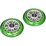 Razor Scooter Replacement Wheels Set with Bearings - Green