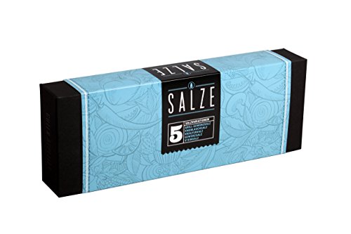 MEIN GENUSS Gewürzset Salze – 5 außergewöhnliche Rezepte + 5 grobe & feine Salze und Mischungen - Geschenk-Set zum Einzug – Gewürze Starterset für Kochanfänger - Gewürz-Erstausstattung – Bild 4