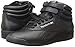 Reebok Women's Freestyle Hi Walking Shoe, Black, 8.5 M US