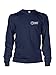 Fishers Sportswear EMT Reflective Long Sleeve T-Shirt Large Navy