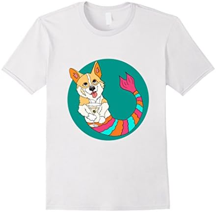 Men's Benny the Corgi Mermutt XL White