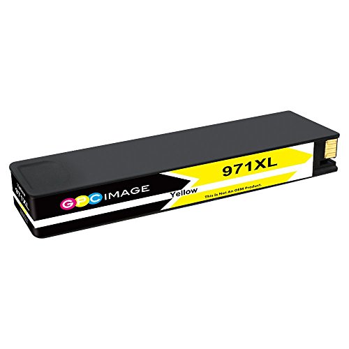 GPC Image Remanufactured Ink Cartridge Replacement for HP 970XL 971XL 970 XL 971 XL to use with Officejet Pro X476dw X576dw X476dn X451dw X551dw X451dn Printer (Black Cyan Magenta Yellow, 4-Pack)