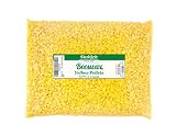 Stakich 1 lb Pure YELLOW BEESWAX Pellets - Cosmetic Grade, Top Quality -