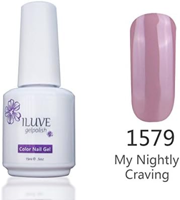 iLuve Long Lasting Soak Off Nail Polish with 238 Color Choices | 1 bottle with 15ml of UV Gel Polish | The Big Chill Color #1579