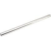 higehio 2.5'' T304 Stainless Steel Straight DIY Custom Mandrel Exhaust Pipe Tube Pipe, 4 Feet Length 2.5 Inch OD Mandrel Stra