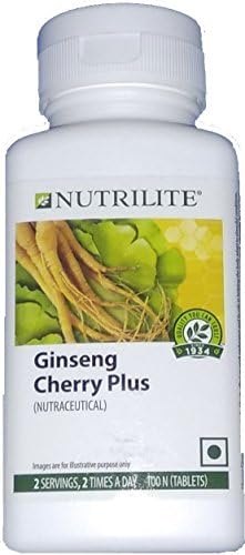 ZASSBY ENTERPRISES Amway Nutrilite Ginseng Cherry Plus (100N Tablets)