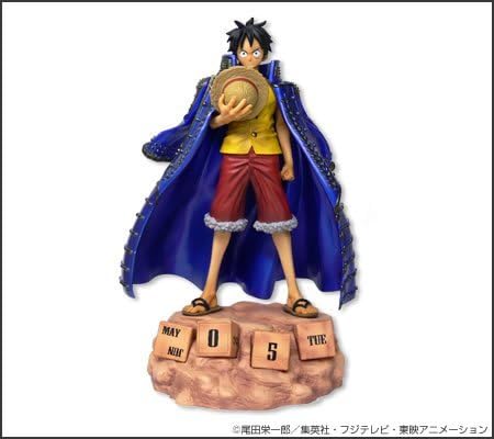 Amazon Co Jp One Piece エターナルカレンダー モンキー D ルフィ ブルーマント限定ver ホーム キッチン