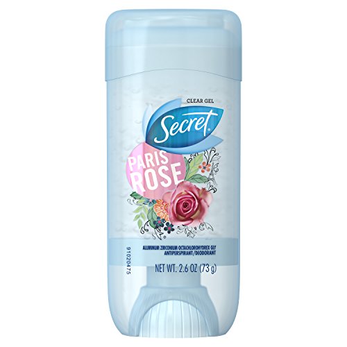 Secret Deodorant Scent, Paris Ros, 2.6 Ounce, Packaging May Vary