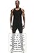 JC DISTRO Mens Hipster Hip Hop Basic Tank Top Soft Cotton Jersey Shirts Black Small
