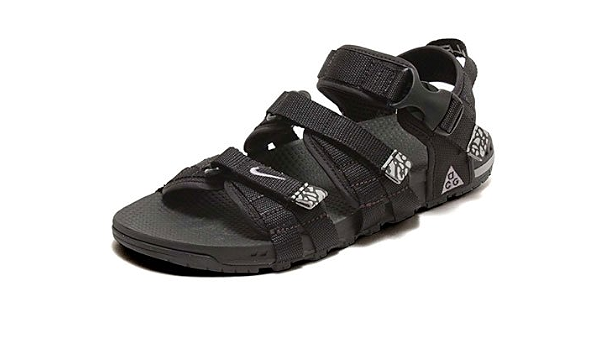 Amazon.com: Nike Air deschutz ACG Negro y Gris Cementos Mens Deportes al  aire última intervensión sandalias 393746 – 001, negro, 11 D (M) US : Todo  lo demás