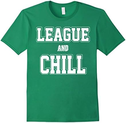 Men's League And Chill T-Shirt Large Kelly Green