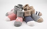 Cuca Dunna Infant Baby Toddler Socks For Girls And Boys,Cute socks 4 Pairs