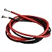 BNTECHGO 14 Gauge Silicone Wire 10 ft red and 10 ft Black Flexible 14 AWG Stranded Tinned Copper Wire