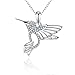 M&D jewelry Necklaces for Women (Hummingbird)