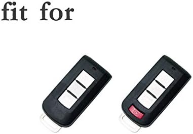 BROVACS Silicone Cover Protector Case Holder Skin Jacket Compatible with MITSUBISHI Smart Remote Key Fob CV2520 Orange - Image 4