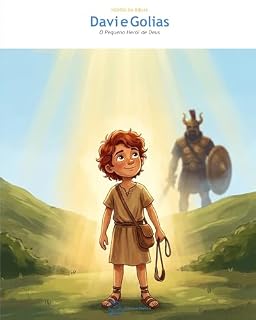 Livro Davi e Golias: O Pequeno Herói de Deus (OwLira — Heróis da Bíblia Livro 1)