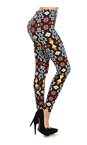 native print leggings