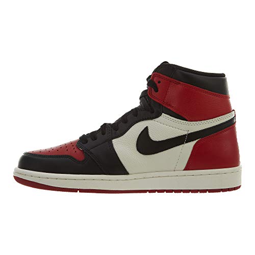NIKE Air Jordan 1 Retro High OG Bred Toe 555088 610 (12) | Pricepulse