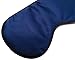 Extra Soft 100% Silk Sleep Mask & Eye Blindfold w/Adjustable Strap by Expedis for Men & Women