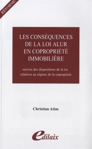 Réformes du statut de la copropriété des immeubles bâtis