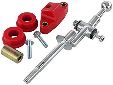 CFUSMOTO 6 Speed Steel and Poly Short Throw Shifter & 85A Bushing Kit for 04+ Subaru WRX Sti