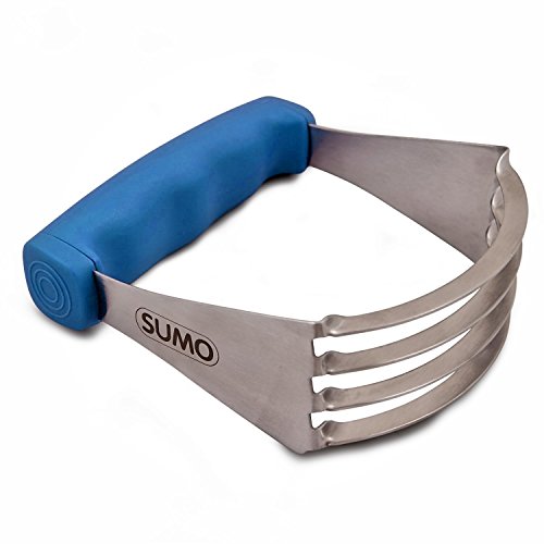 SUMO Pastry Dough Blender: Make Perfect Pie Crust · Sharp Blades · Sturdy & Heavy Duty · Comfortable Grip · Dishwasher Safe · [Blue] - Thumbnail 5