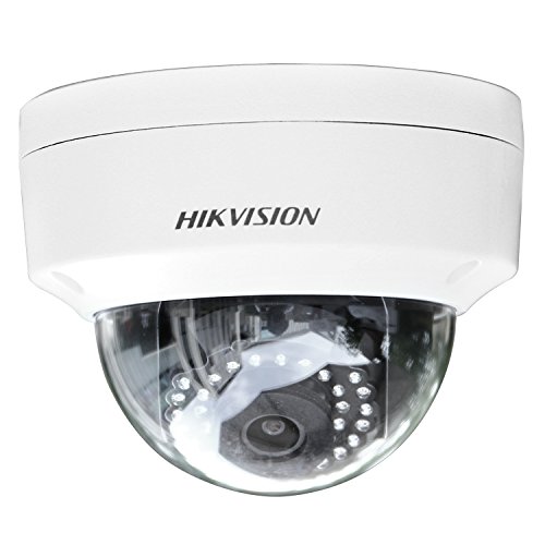 HIKVISION DS-2CD2142FWD-IWS 4MP WDR Fixed Dome IP Camera (IP67 Waterproof IK10 Motion Detection DC12V & PoE Built-in Wi-Fi Audio/Alarm IO 30m IR)