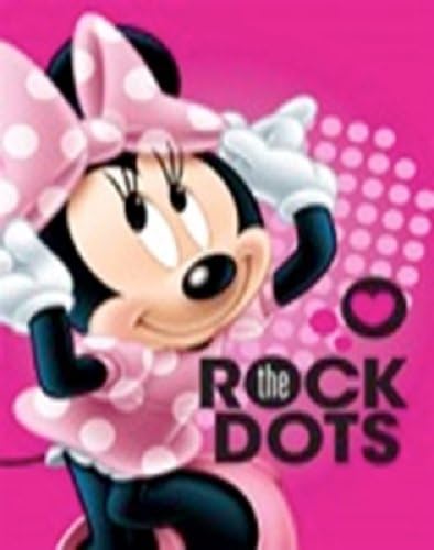 Licence Disney Princess Minnie Mouse Rockin My Pois Clubhouse Doux En Peluche Couvre Lit Motif Couverture Taille Pour Bebe Amazon Ca Home Kitchen