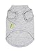 DroolingDog Dog Clothes Puppy Shirts I Love My Mom Shirt Dog Costume, Large, Grey