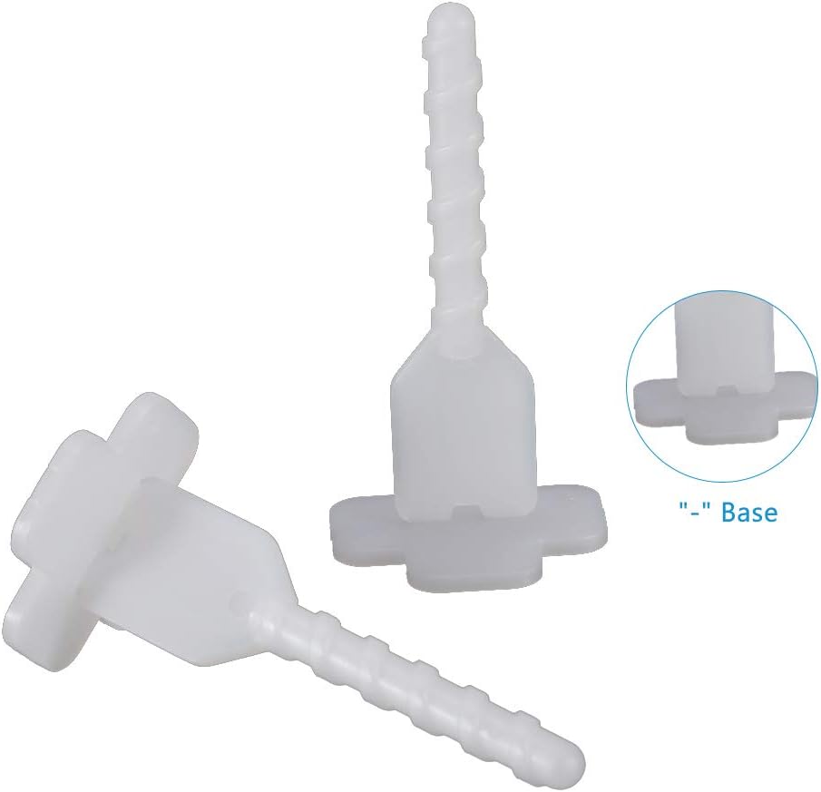 Plastic Floor Wall Tile Flat Leveling Clip Tool Tile Leveler Spacers (100PCS（-Base）: Home & Kitchen