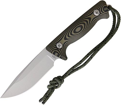 Treeman Combat Knives-Recon Hunter Black/Green Lthr