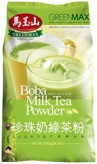 Boba Milk Tea Powder/Matcha Green Tea with Milk -Instant Milk Tea Bonus Pack