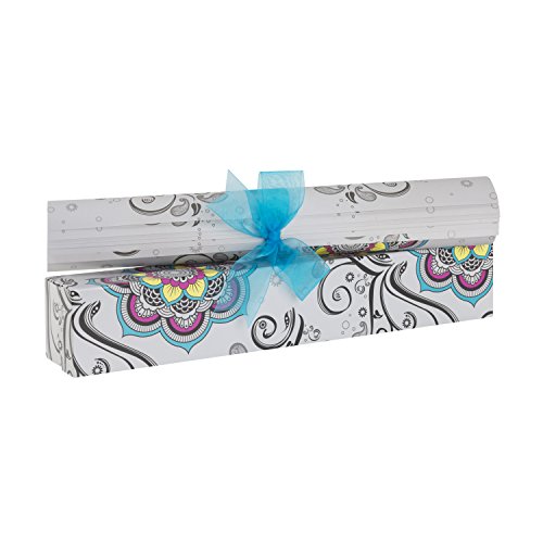 Scentennials MOSAIC HARMONY Scented Fragrant Shelf & Drawer Liners 16.5" x 22" (6 sheets) - Great for Dresser, Kitchen, Bathroom, Vanity & Linen Closet