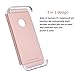 iPhone 6 Plus Case, MINIMALISM(TM) [3 in 1 Multicolor Series] Ultra Thin and Slim Design Coated Non Slip Surface with Excellent Grip Case Fit for iPhone 6 Plus and iPhone 6s Plus (5.5'') - Rose Gold