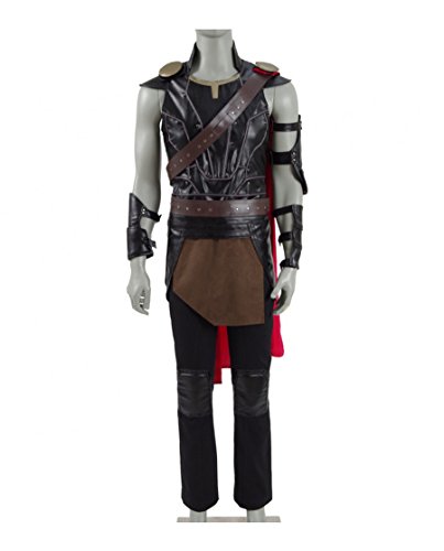 Cosdaddy thor 3 Ragnarok Thors costume Deluxe PU Armor Suit Cosplay Outfit