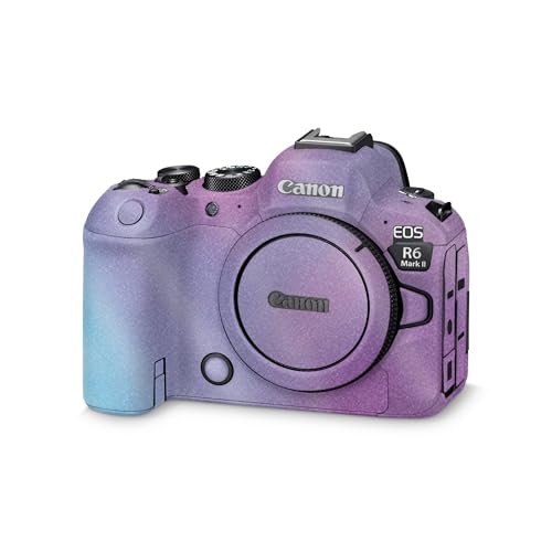 Glossy Glitter Camera Skin Compatible with Canon EOS R6 Mark II Camera (2022) -…