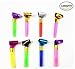 BAIVYLE Party Blowers for Kids,100 Pcs Multicolor Musical Blowouts, Birthday Party Favors, New Years Party Noisemakers,Party Blowouts Whistles, Party Blowouts, Fun Party Favor