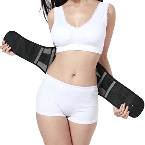 image for Back Brace for Women - Ultra Light & Breathable Fabric for Exercise - 