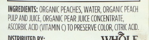 365 BY WHOLE FOODS MARKET, ORGANIC YELLOW CLING PEACH SLICES, 15 OUNCE