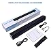 Sound Bar for PC, EWEMOSI Soundbar 2.0 Channel Wired & Wireless Rechargeable Bluetooth Speakers 4.2 3D Stereo AUX/TF Card Connection with Built-in Microphone (Support 3.5mm Audio), Black