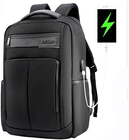 Laptop Backpack, EricBest Business Backpack for 13.3 - 16 Inch Laptop with USB Charging Port Anti-theft Travel Computer Bag, Black 28L