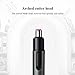 TOUCHBeauty Ear Nose Hair Trimmer for Men Personal Groomer Machine Battery Powered Gray TB-0656M