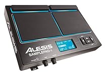 Alesis SamplePad 4 | Compact 4-Pad Percussion and Sample-Triggering Instrument with SD Card Slot
