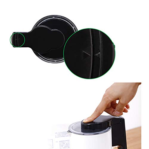 ALY Milchaufschäumer Elektrisch Automatischer Milchschäumer, Antihaftbeschichtung, Erhitzen und Aufschäumen für heiße… – Bild 8