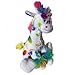 Giraffe Rainbow Plush - 12 inch Valentines Day Stuffed Animal - Soft Plush Giraffe with Hearts Perfect Valentines Day Gift