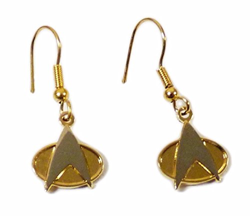 Star Trek The Next Generation Communicator French Wire Earrings