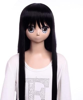 35 Inch Sexy K On Akiyama Mio Long Waist Length Black Straight