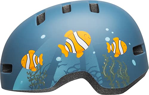 BELL Unisex Child Lil Ripper Toddler Cycling Helmet - Clown Fish Matte, 45-51 cm — image 1