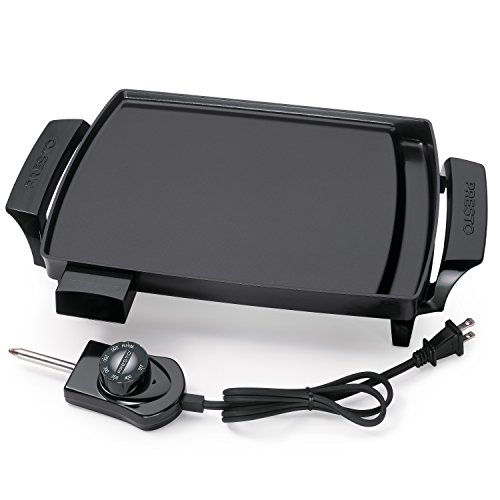 Non Stick Griddle Electric Plate Grill Small Compact Cooking Liddle