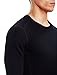 Icebreaker Merino Men's Tech Top Long Sleeve Crewe, Black/Black, Medium